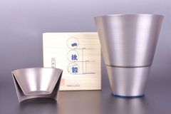 大田区の町工場が特許技術でチタン製“日本酒用酒器”を製造　7月4日「ライフスタイル総合EXPO」にて商品発表！