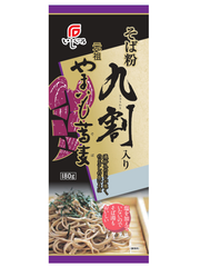 美味しさと高配合を実現した本格そば「そば粉九割入り やまいも蕎麦」が発売1周年のお知らせ