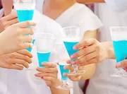 東京スパフェスイメージ  ブルースパークリング乾杯