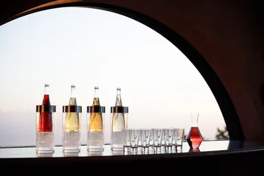 【ロテルド比叡】お酢ベジ朝食_飲むお酢