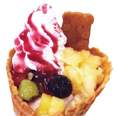 ついんスター　八福めぐりパフェ