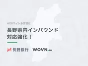 長野銀行 × WOVN.ioの図