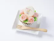 カップケーキ「お花畑なっしー!!」