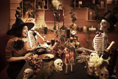 【リゾナーレ八ヶ岳】THE HALLOWEEN HOTEL2018_YYgrillフォトスポット人入り