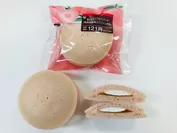 桃とホイップのパンケーキ（福島県産桃入りジャム使用）