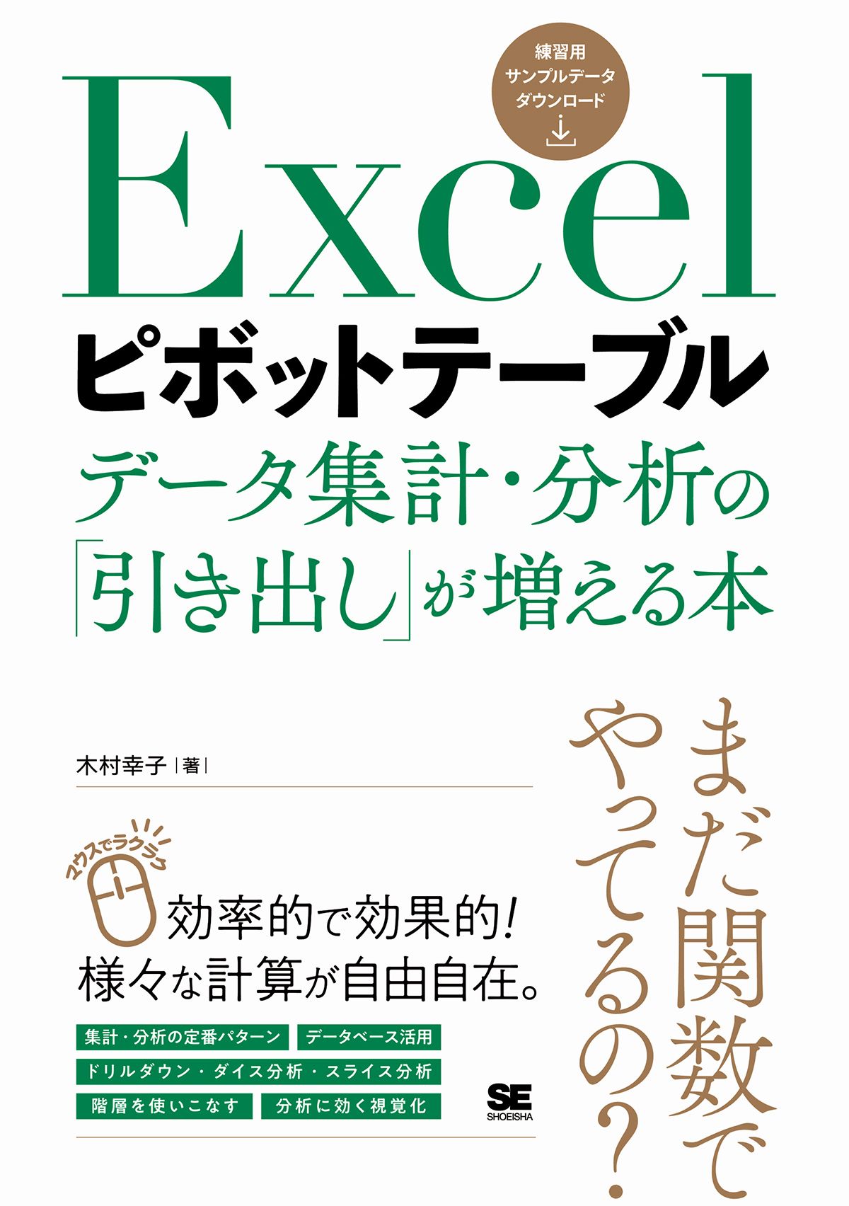 Excelピボットテーブル データ集計・分析の「引き出し」が増える本(翔泳社)