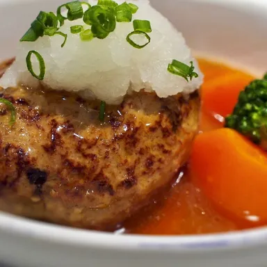 天童牛の和風ハンバーグ（天童市）