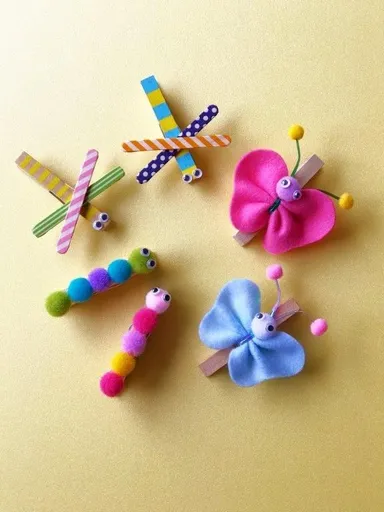 むしむしクリップづくり