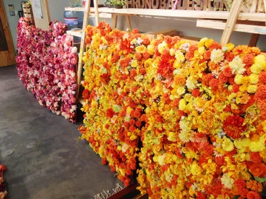 フラワーウォール設置前