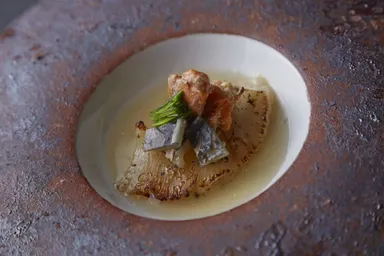 フカヒレと渡り蟹