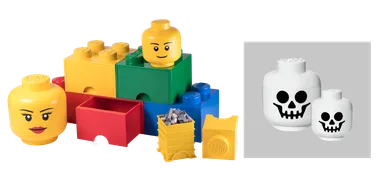 LEGO STORAGE HEADS ICONIC／ストレージヘッド・スケルトン