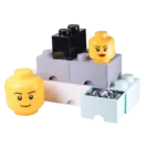 LEGO STORAGE HEADS DIF