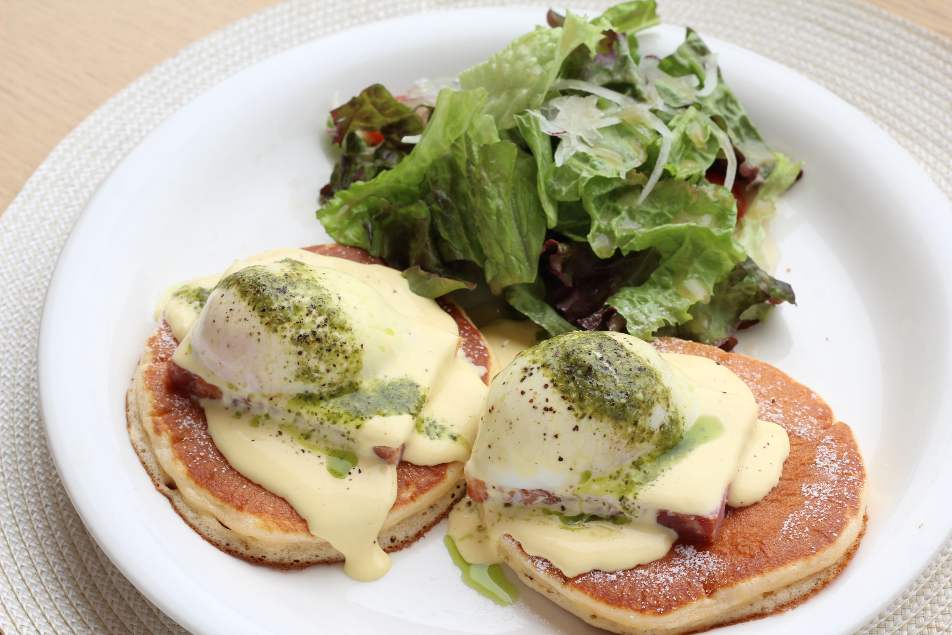 プレスリリース 今度はパンケーキ エッグベネディクト ｎｙスタイルのパンケーキカフェで 夏の ハイブリッド メニューが7月から新登場 Press 毎日新聞