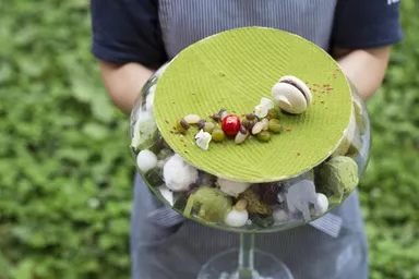 南部茶あんみつ