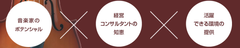 音楽家専門の人材育成・人材紹介事業を7/1に開始！ 音楽家が活躍するための幅広い選択・環境を提供