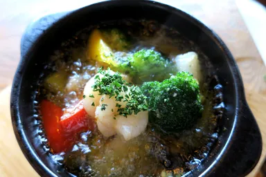 旬野菜がたっぷりのオイル煮