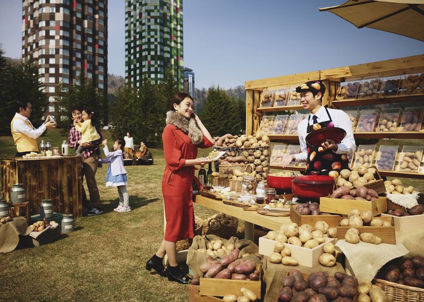 星野リゾート　トマム（北海道勇払郡占冠村）
30品種のじゃがいもの違いを知ることができる秋のイベント
「じゃがいもパーラー30」を開催
開催期間：2018年9月1日〜30日