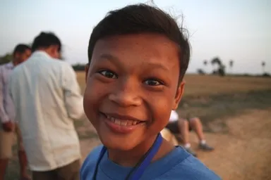 “希望の笑顔”