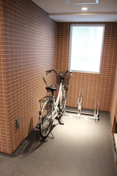 各階設置の自転車置き場