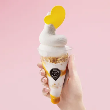 「もこもこパフェソフト　マンゴー」