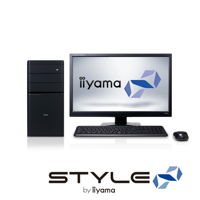 iiyama PC「STYLE∞（スタイル インフィニティ）」より
AMD(R) A6-9500 APUを搭載した低価格ミニタワーパソコンを発売