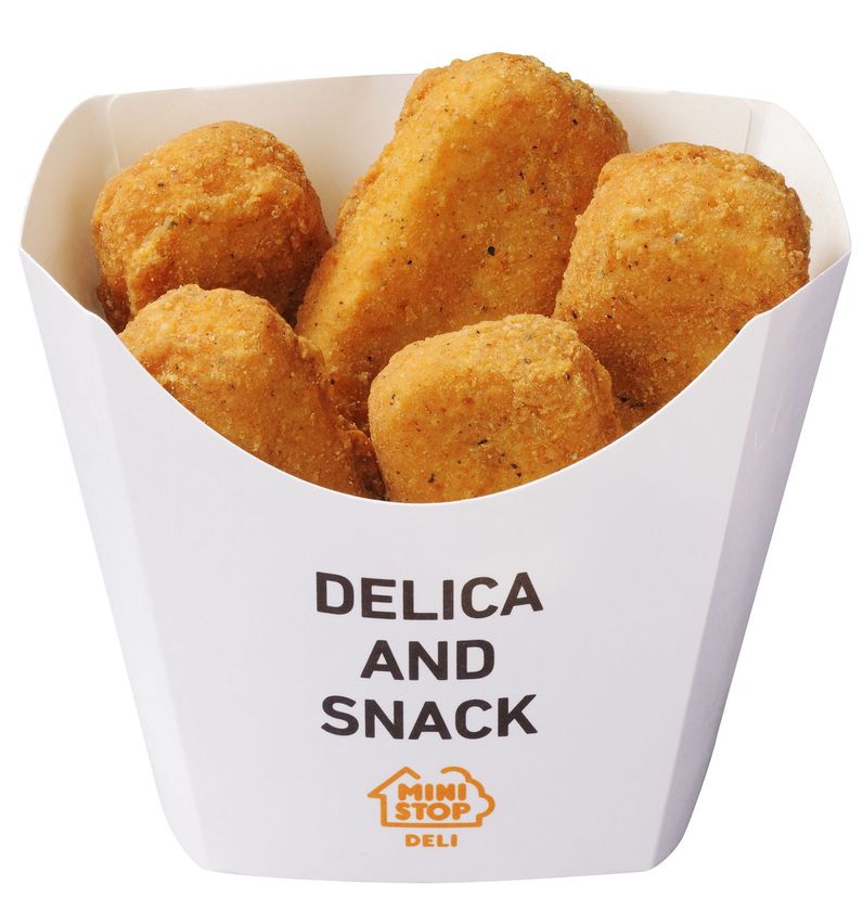 食べ出したらとまらない！国産鶏むね肉使用
「スティックナゲット（ハーブ&スパイス）」
７/６（金）新発売