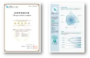 収納評価認定書とバランスチャート・フィットライン