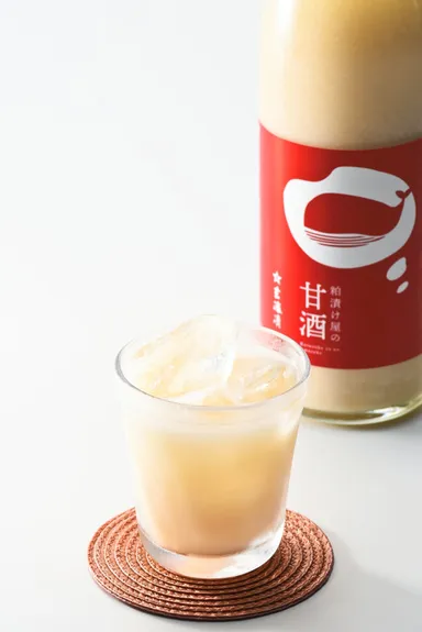 酒粕入り甘酒イメージ