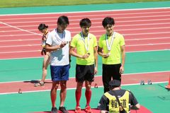 伊藤超短波所属 陸上男子三段跳び 長谷川大悟選手　7/8開催の「第31回南部忠平記念陸上競技大会」で優勝