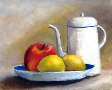 「りんごとレモン」　飯原 孝