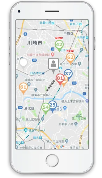 「マッチングマップ」イメージ
