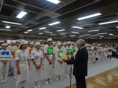 「表彰式」の様子(第7回)