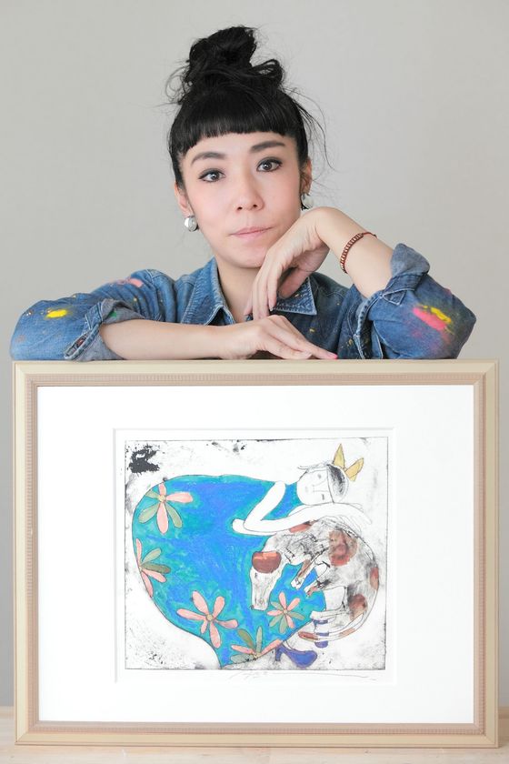 活動20周年を迎えた版画家 蟹江杏プロデュースによるこどもが主役の