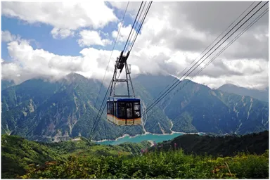 立山ロープウェイ：大観峰―黒部平