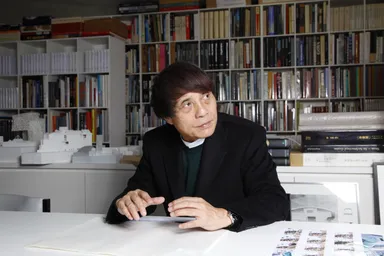 審査員の安藤忠雄氏