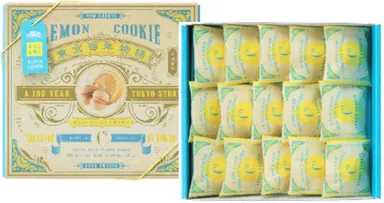 東京百年物語　キリンレモン サンドクッキー　15個入り　￥1,377(税込)
