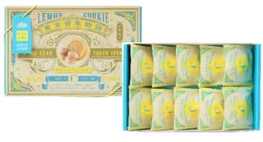 東京百年物語　キリンレモン サンドクッキー　10個入り　￥918(税込)
