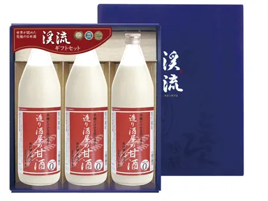 造り酒屋の甘酒 900ml×3本ギフトセット