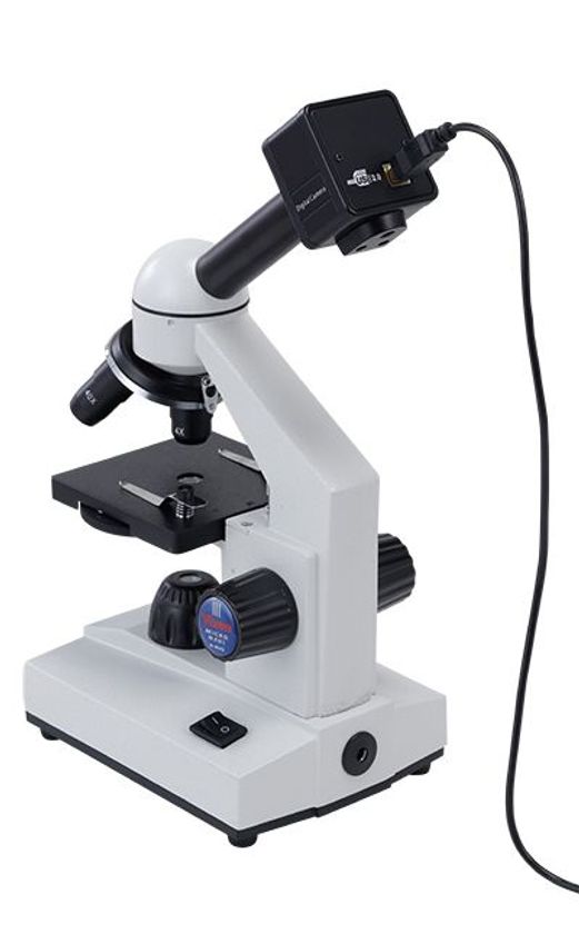 目でのぞいても、パソコンでも、観察できる
顕微鏡『ミクロナビS-800PCII』
2018年7月27日（金）に発売
