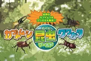 「昆虫ワールド」クワガタやカブトムシも展示されているよ！