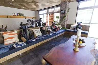 何人すわれる？団らんコーナー