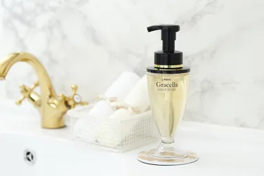 洗面台を華やかにしてくれる