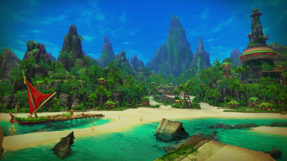 RPG『CARAVAN STORIES』が沖縄県伊江島をゲームで再現！ フル3D
