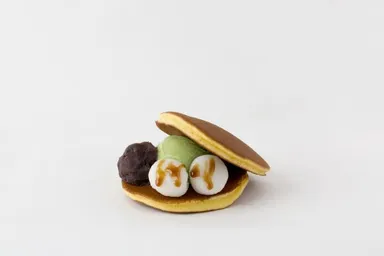 季節限定ぱふぇどらアイス　宇治抹茶黒蜜