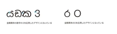 金剛黒体 シンハラ語の特長