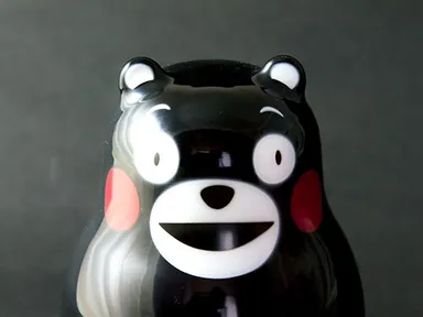 (希望の音色)くまモンの起き上がりこぼし (2)