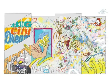 アーティスト「KAC」の描くウォールアート 1