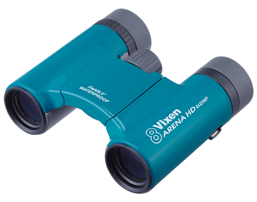 軽量・コンパクトでキュートなボディ！
防水設計の『アリーナHD8×21WP』を、2018年8月3日（金）に発売