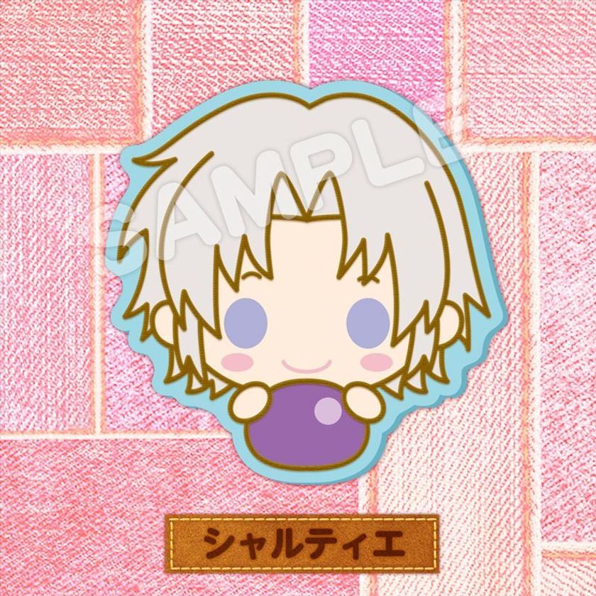 『テイルズ オブ』シリーズのキャラクターたちが、
シリーズおなじみのアイテム、「グミ」を抱えている姿でワッペンバッジに！vol.1も同時発売！