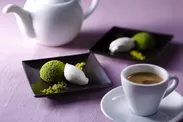 ～Welcome Drink & Sweets～ 抹茶シフォンケーキとほうじ茶チャイ